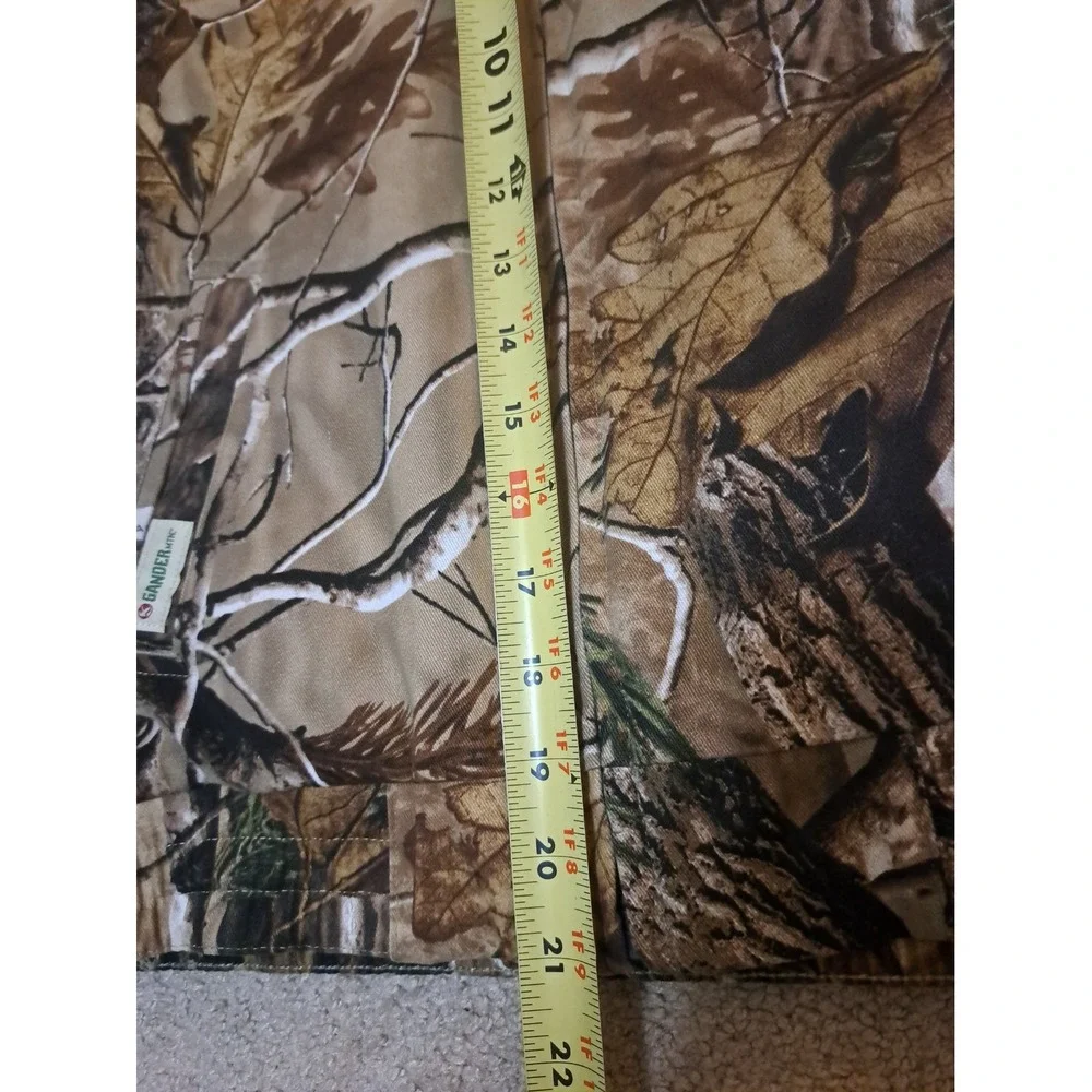Gander Mountain Boys Camo Insulated Hooded Jacket Youth Medium 10-12 Zip Cotton